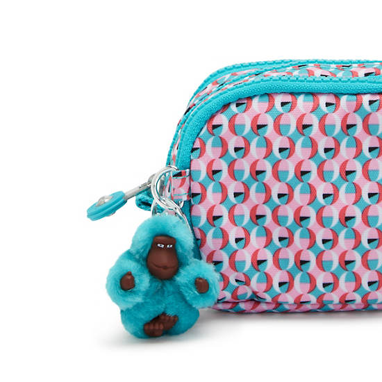 Kipling Gitroy Klassieke Printed Pencil Case Tassen Roze | België 1315OK